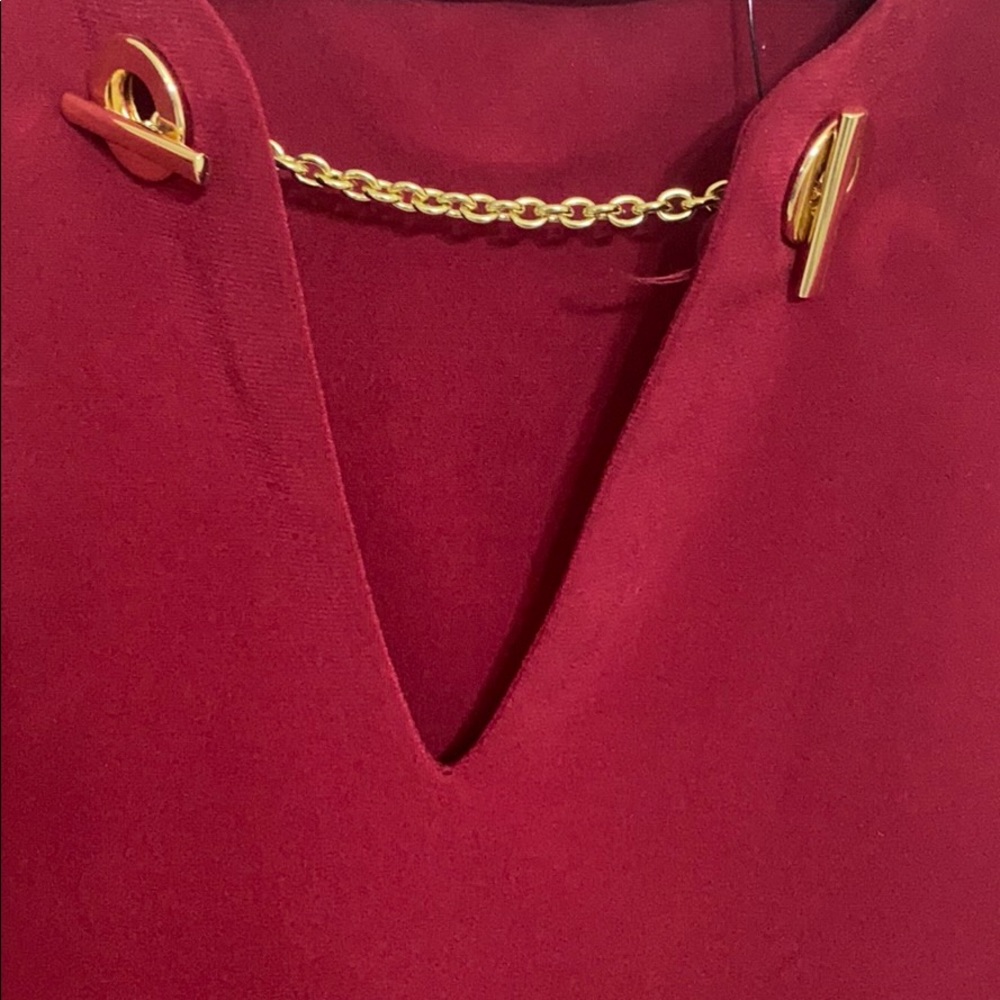 Calvin Klein Burgundy/Maroon sleeveless shirt!!
